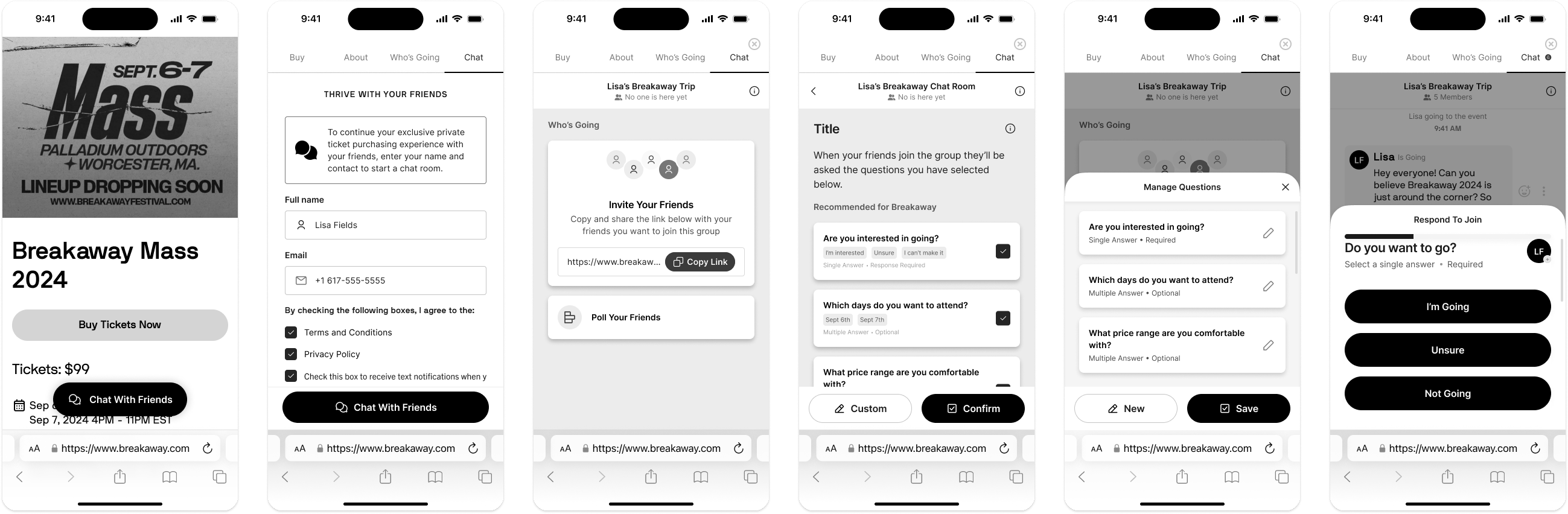 Wireframes Design Round 2